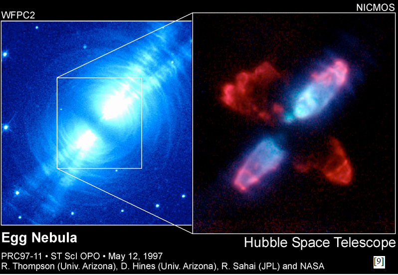 Egg Nebula - Hubble