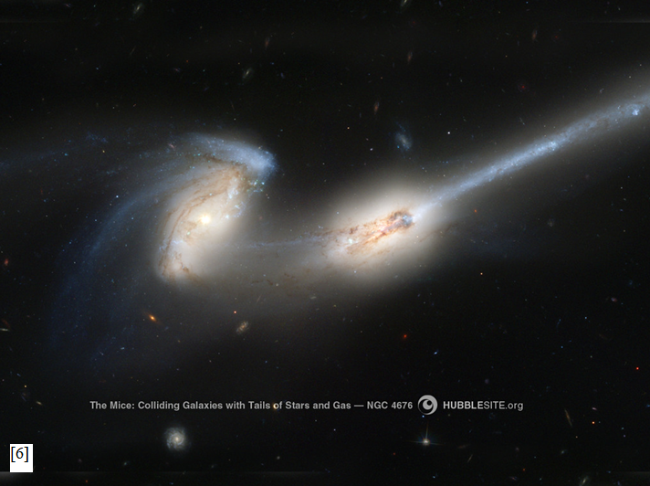 Los ratones - NGC 4676