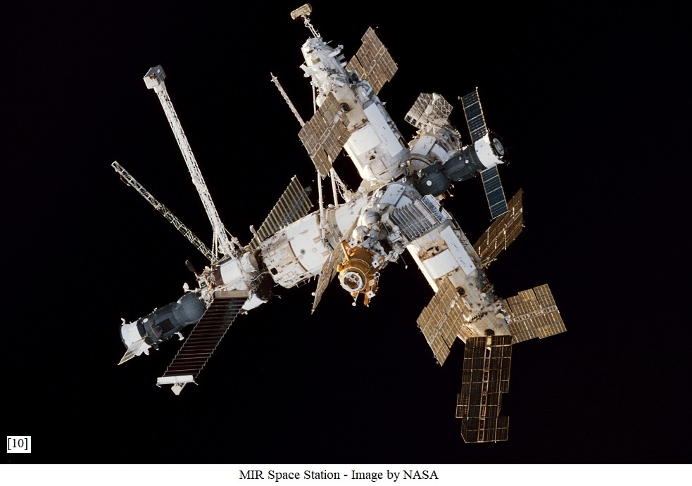 MIR Space Station - Image by NASA