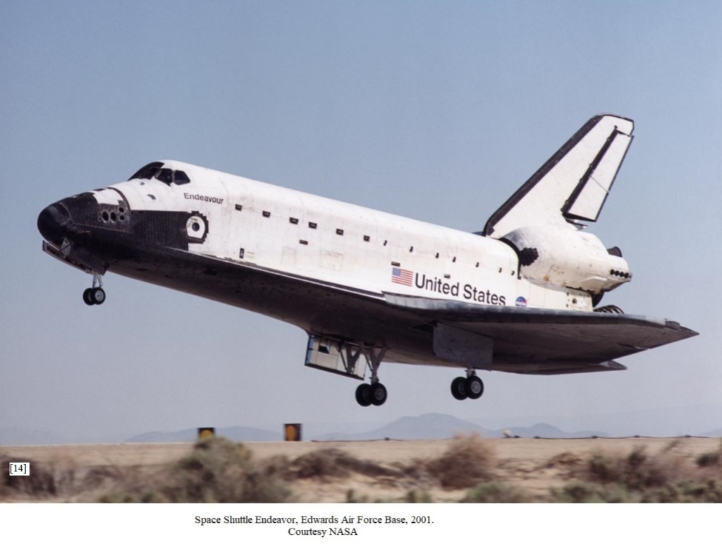 Space Shuttle Endeavour - Edwards Air Force Base, California, May 1, 2001