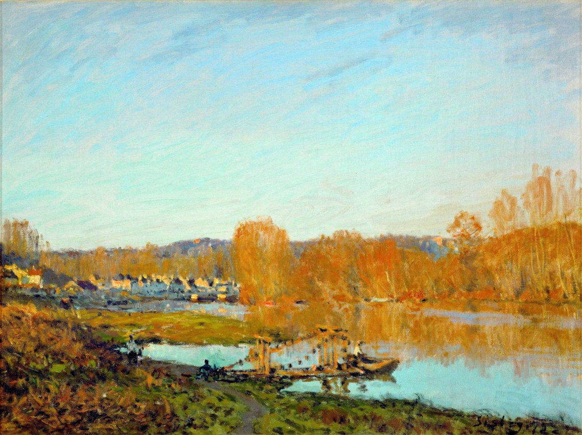 A-Sisley-Lautomne-Bougival-1873